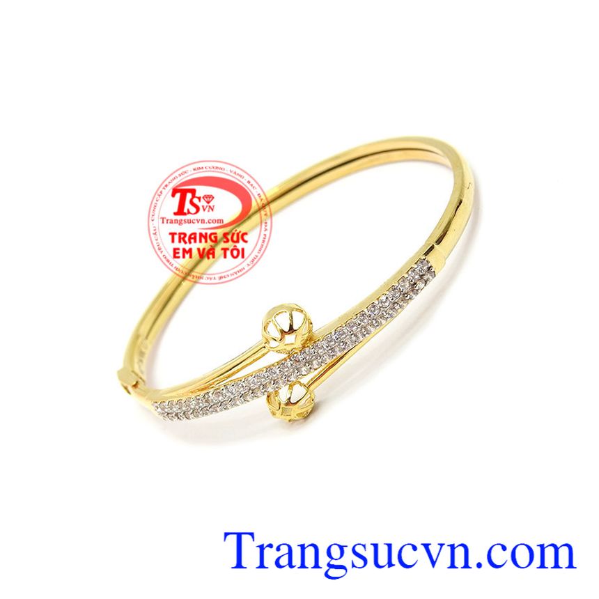 Vòng tay vàng tây, Vòng tay hiện đại vàng 10k, Vòng tay nữ đẹp