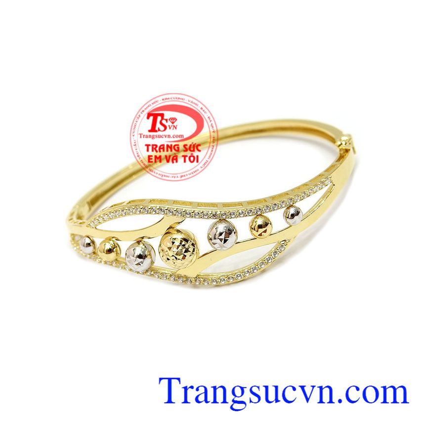 Vòng tây vàng tây, Vòng tay Korea vàng 10k đẹp, vòng tay đẹp