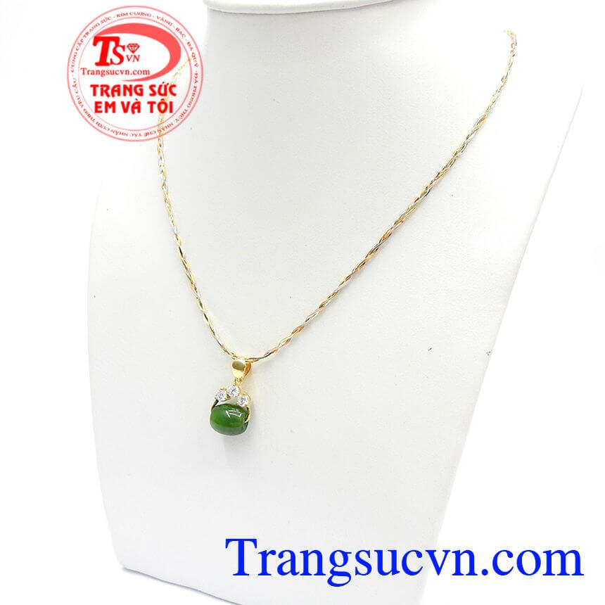 Bộ Dây Chuyền Nữ Ngọc Bích, trang sức bộ Bộ Dây Chuyền Nữ Ngọc Bích, trang sức bộ