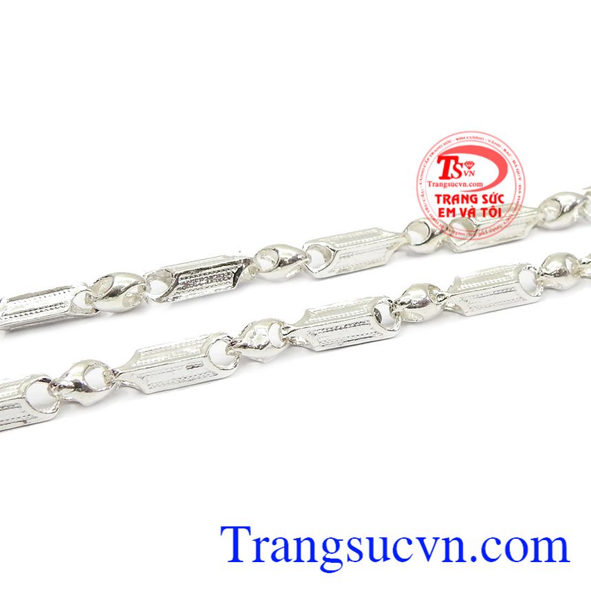 Dây chuyền bạc nam thời trang, dây chuyền bạc đẹp Dây chuyền bạc nam thời trang, dây chuyền bạc đẹp