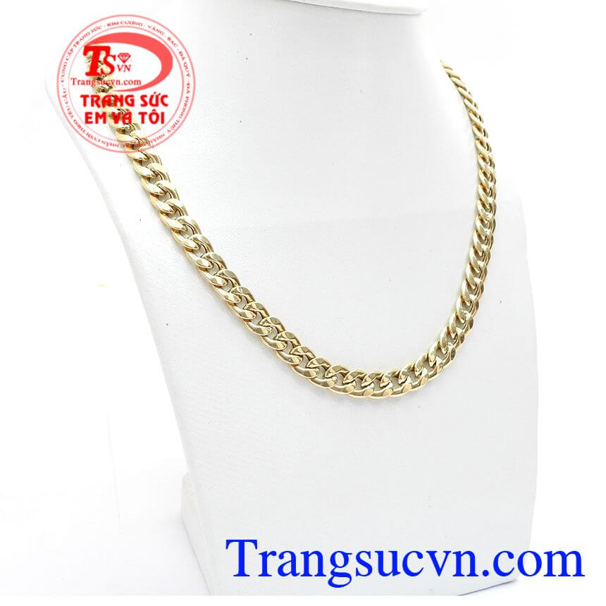 Dây Chuyền Vàng Nam Cá Tính, dây chuyền Italy