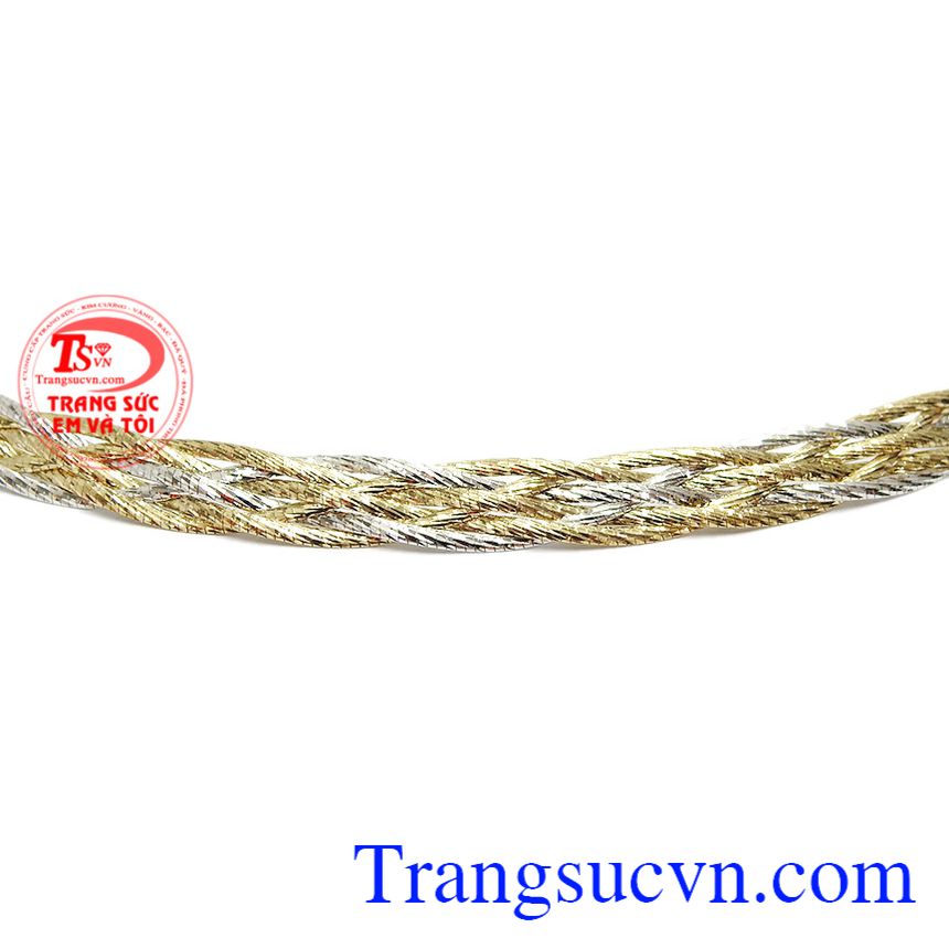 Kiềng vàng Italia 10k sang trọng, kiềng vàng