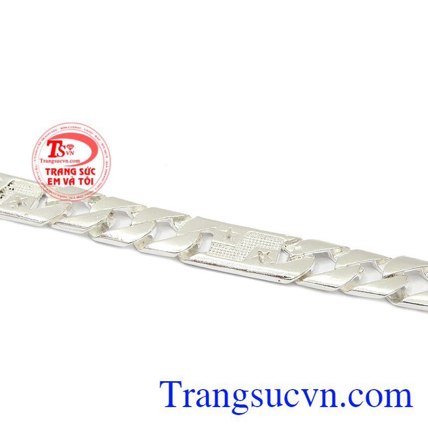 Lắc tay bạc nam mạnh mẽ, lắc bạc đẹp Lắc tay bạc nam mạnh mẽ, lắc bạc đẹp