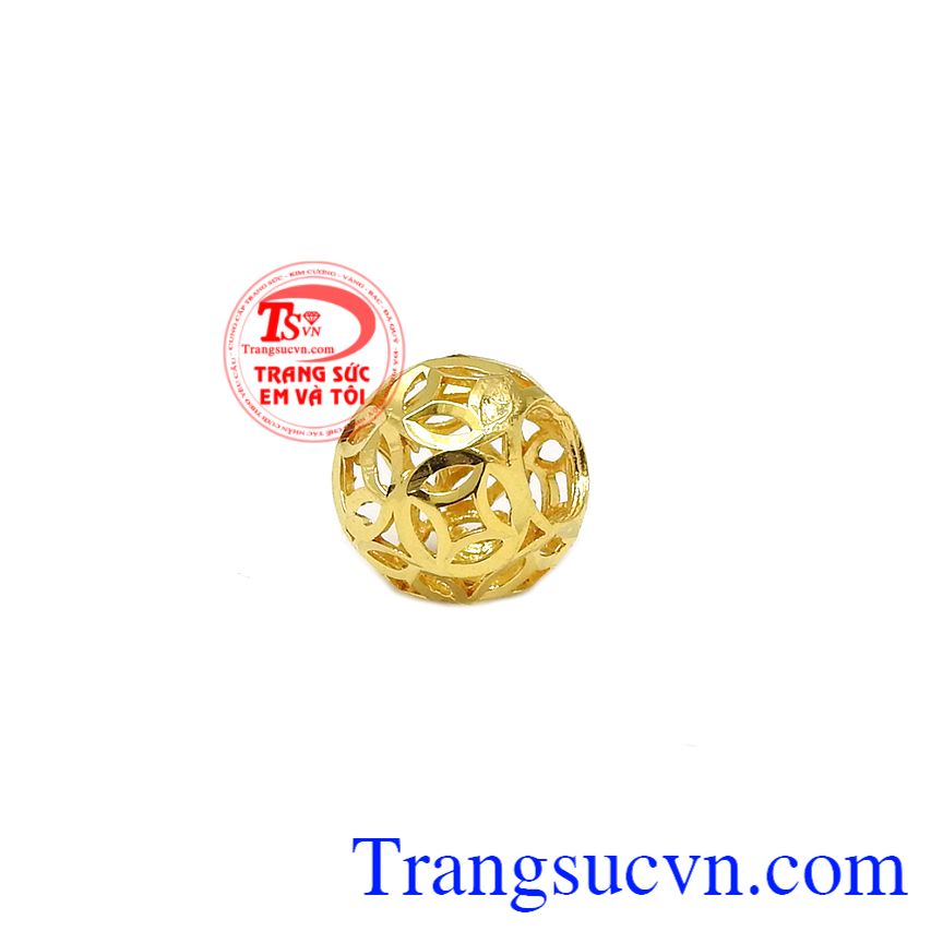 Mặt charm vàng tài lộc, Mặt dây chuyền nữ, Mặt dây vàng thời thượng