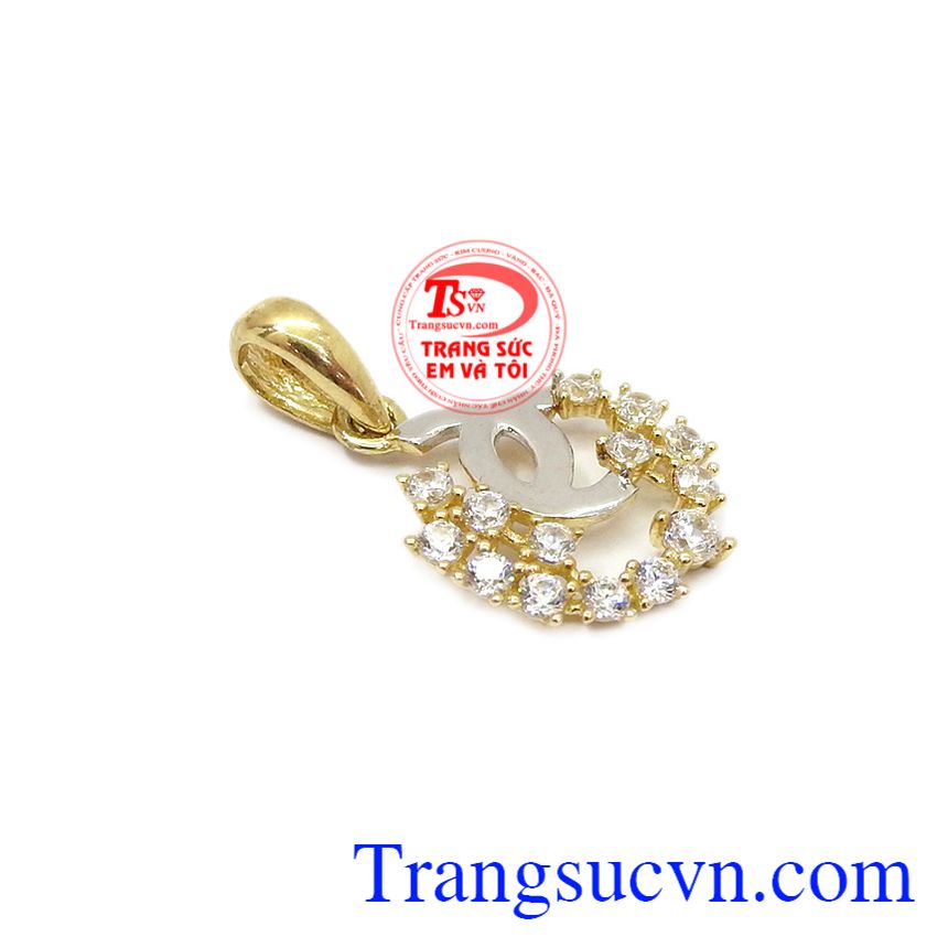 Mặt dây dễ thương cho bạn gái, mặt dây chuyền vàng