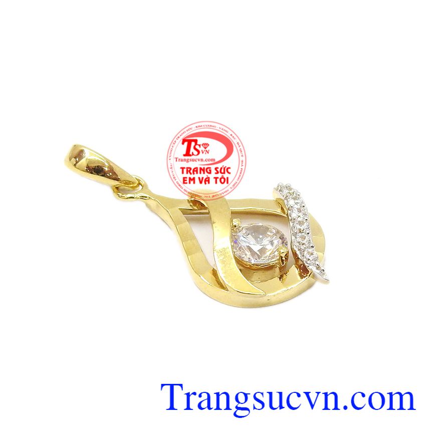Mặt dây chuyền kiêu sa cho nữ, mặt dây chuyền vàng