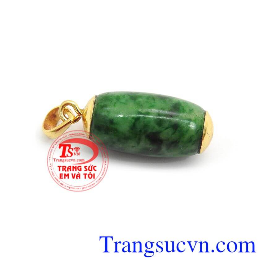Mặt dây lu thống chiêu tài lộc, Jadeite - Ngọc cẩm thạch Mặt dây lu thống chiêu tài lộc, Jadeite - Ngọc cẩm thạch