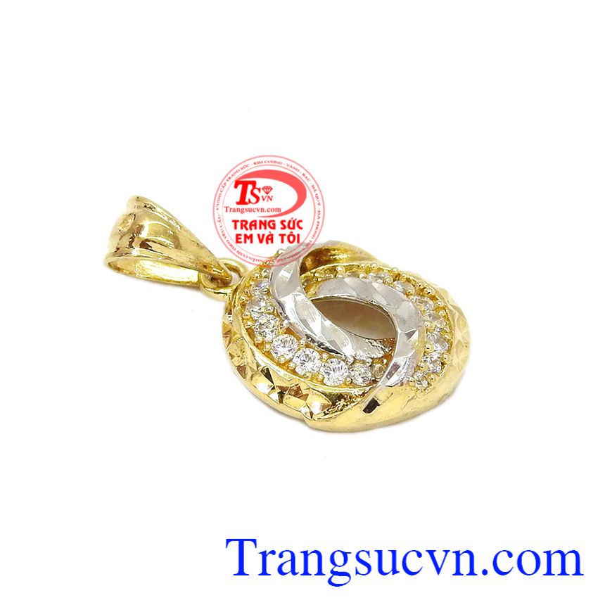 Mặt Dây Nữ Tính 10K, mặt dây chuyền vàng