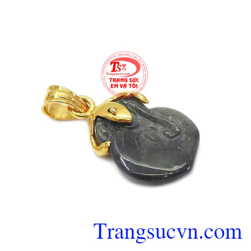 Mặt dây sapphire trái đào, mặt dây đá quý