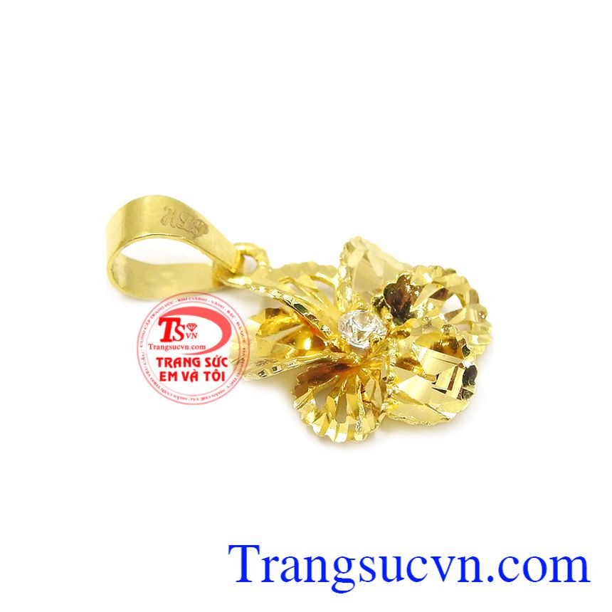 Mặt vàng hoa tuyết, mặt dây chuyền vàng