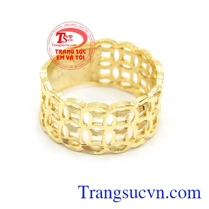 Nhẫn kim tiền tấn lộc, nhẫn nam đẹp Nhẫn kim tiền tấn lộc, nhẫn nam đẹp