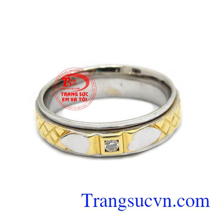 Nhẫn nam cao cấp sang trọng, nhẫn nam đẹp