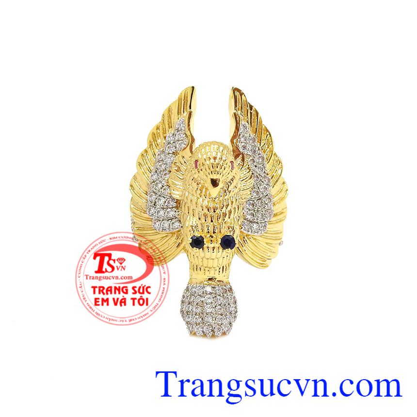 Nhẫn nam đại bàng cao cấp, nhẫn nam đẹp Nhẫn nam đại bàng cao cấp, nhẫn nam đẹp