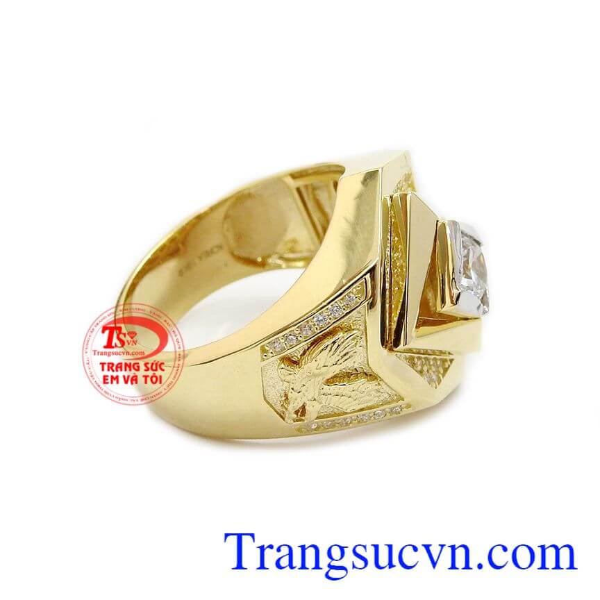 Nhẫn nam Hàn Quốc mạnh mẽ, nhẫn nam đẹp