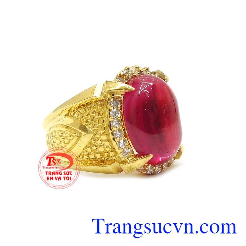 Nhẫn nam quân tử vàng 10k, nhẫn nam đẹp