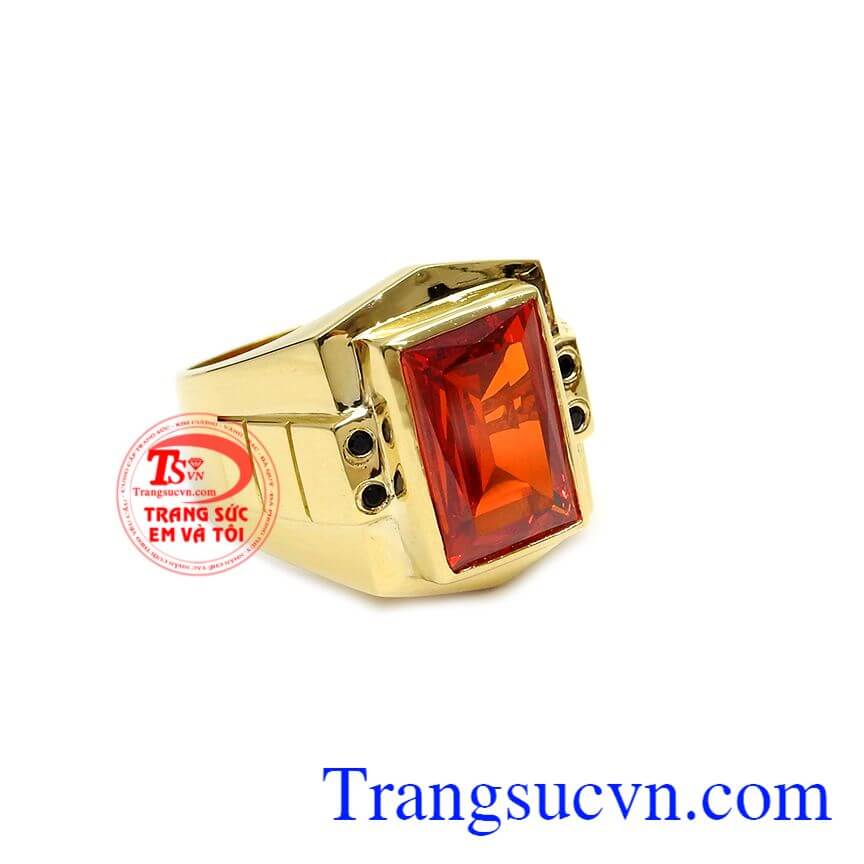Nhẫn nam sang trọng vàng 18k, nhẫn nam đẹp