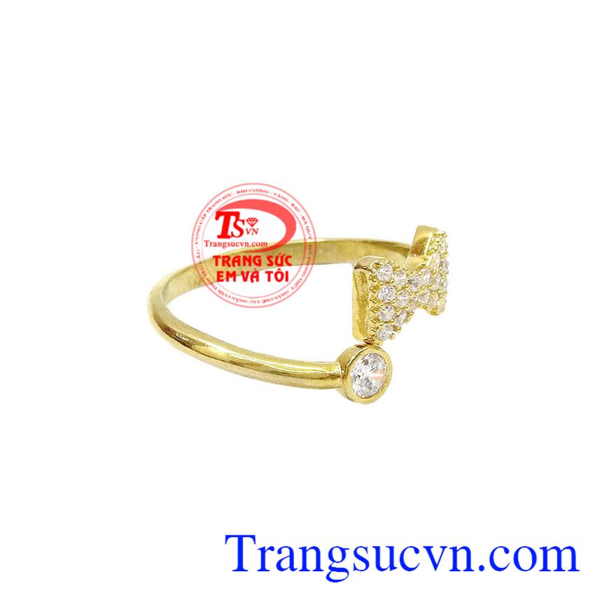 Nhẫn nữ nơ quý tộc, nhẫn nữ vàng