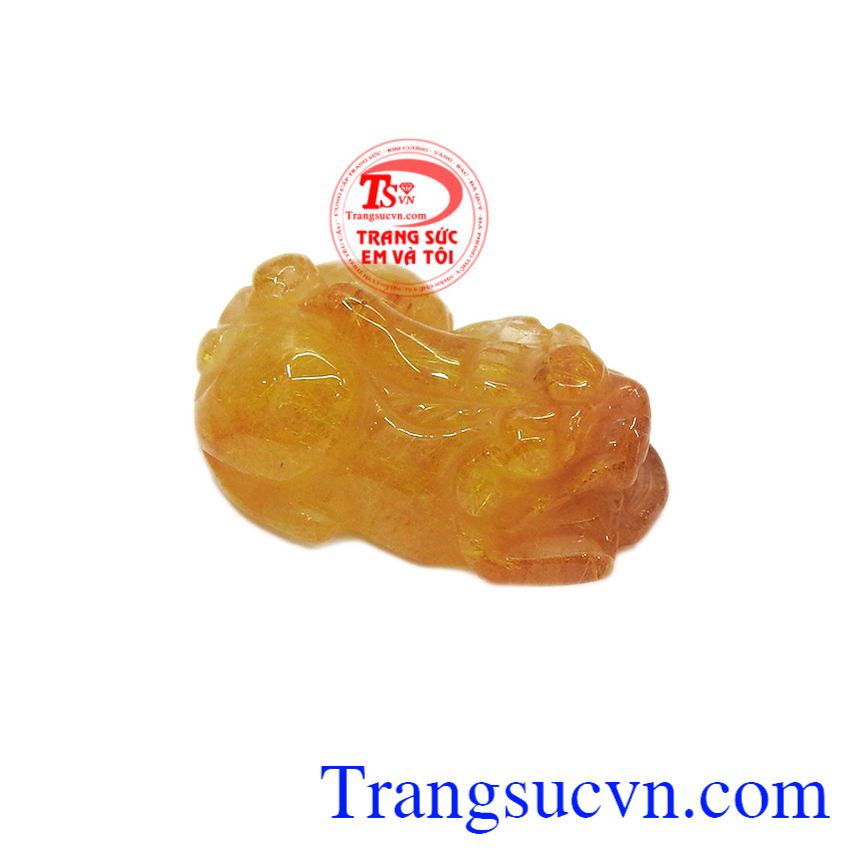 Tỳ hưu thạch anh tóc thiên nhiên phú quý, thạch anh tóc