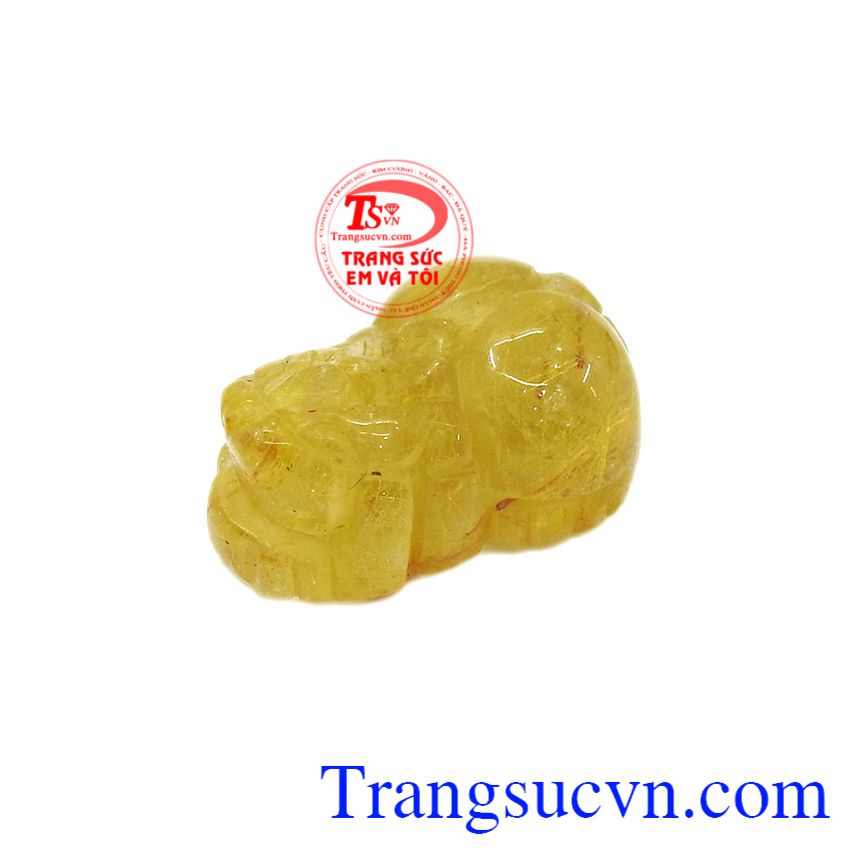 Tỳ hưu thạch anh tóc thiên nhiên tài lộc, thạch anh tóc Tỳ hưu thạch anh tóc thiên nhiên tài lộc, thạch anh tóc