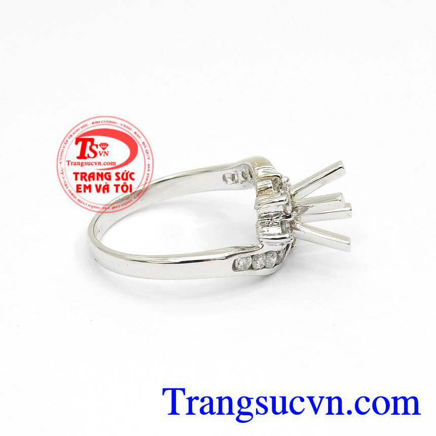 Vỏ Vàng Trắng Kim Cương, Vỏ Nhẫn kim cương sang trọng