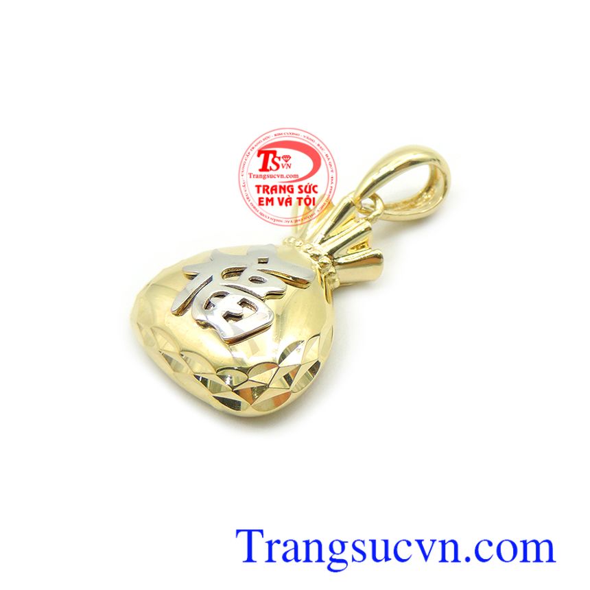 Mặt dây vàng Korea độc đáo, mặt dây chuyền vàng, mặt dây nữ đẹp