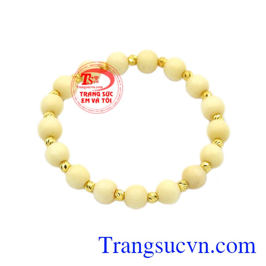 Chuỗi dâu dành cho bé, Lắc vàng cho bé, lắc vàng tây đẹp