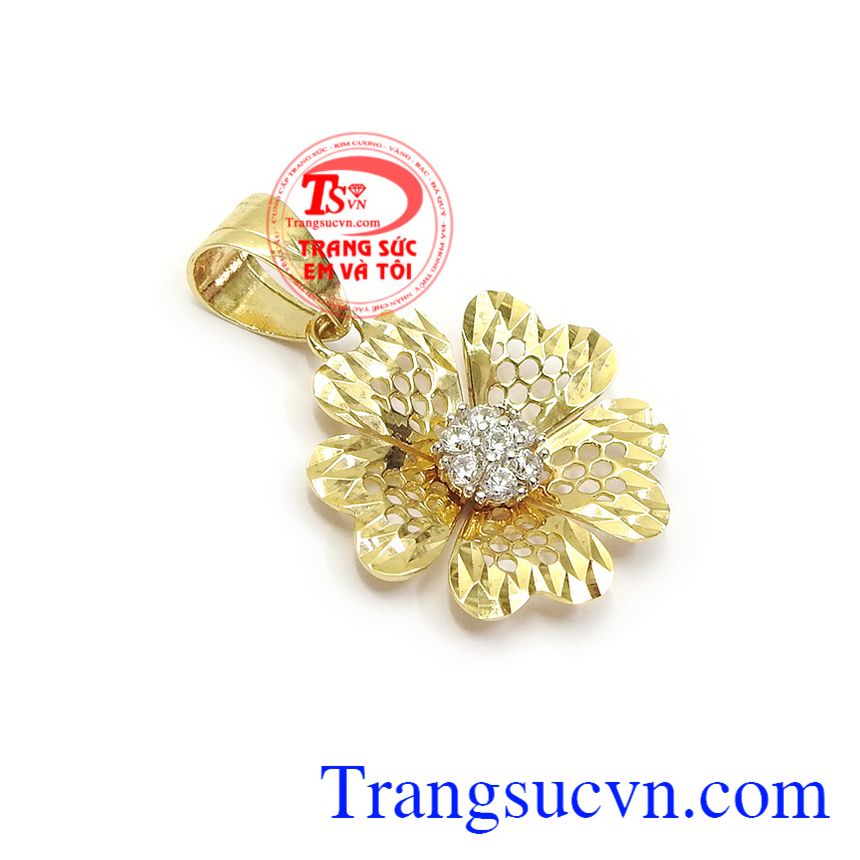 Mặt dây vàng nữ quý phái, Mặt dây chuyền vàng, mắt dây nữ đẹp Mặt dây vàng nữ quý phái, Mặt dây chuyền vàng, mắt dây nữ đẹp