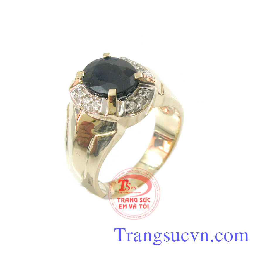 Nhẫn nam sapphire facet, nhẫn nam đẹp, nhẫn nam đá quý thiên nhiên Nhẫn nam sapphire facet, nhẫn nam đẹp, nhẫn nam đá quý thiên nhiên