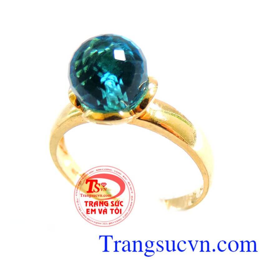 Nhẫn vàng nữ bo xanh, Nhẫn nữ vàng, nhẫn vàng tây sang trọng Nhẫn vàng nữ bo xanh, Nhẫn nữ vàng, nhẫn vàng tây sang trọng