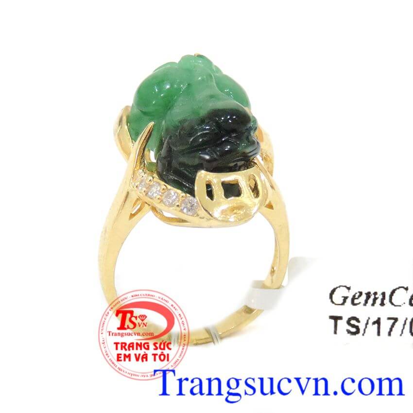 Tỳ hưu ngọc nhẫn nữ, Nhẫn Nữ Tỳ Hưu, nhẫn nữ đính đá quý phái Tỳ hưu ngọc nhẫn nữ, Nhẫn Nữ Tỳ Hưu, nhẫn nữ đính đá quý phái