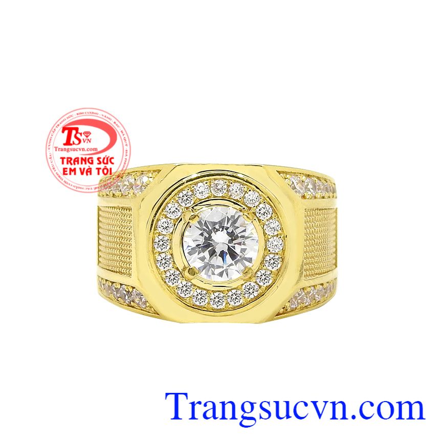 Nhẫn vàng bản lĩnh phái mạnh, Nhẫn nam đẳng cấp, Nhẫn nam vàng thời trang