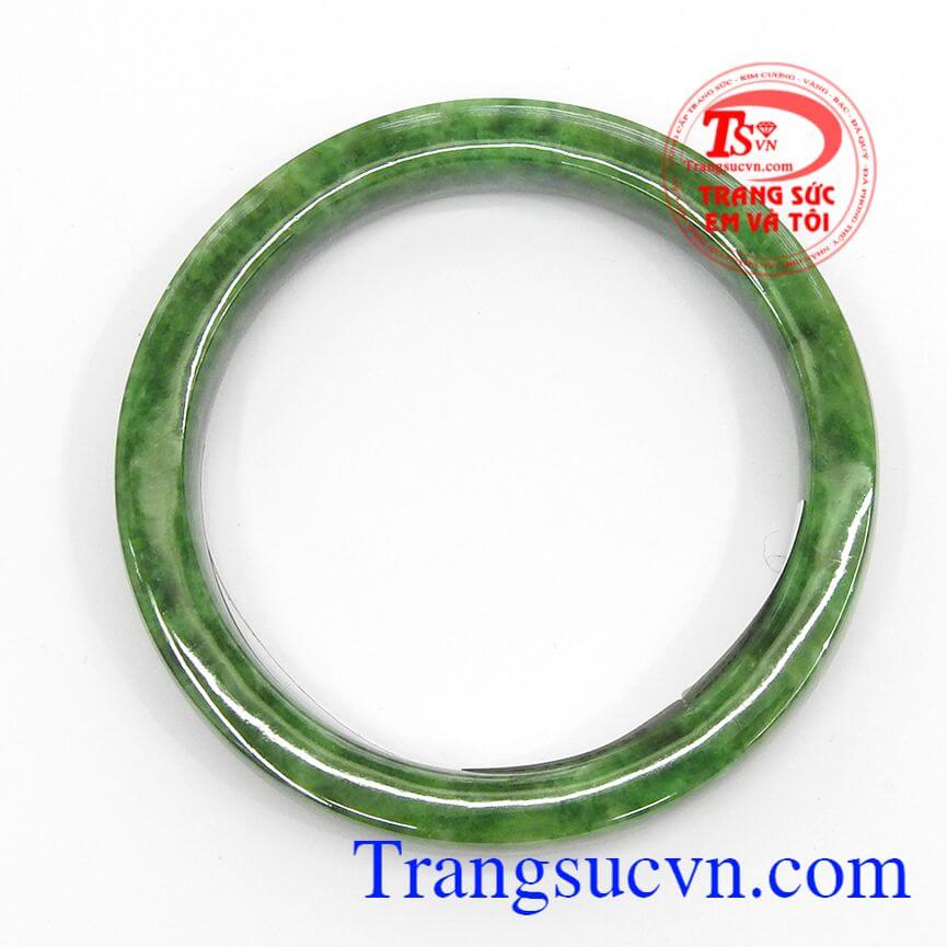 Vòng Ngọc Jadeite thiên nhiên bản đẹp, Vòng tay nữ sang trọng, Vòng tay ngọc Phỉ Thúy