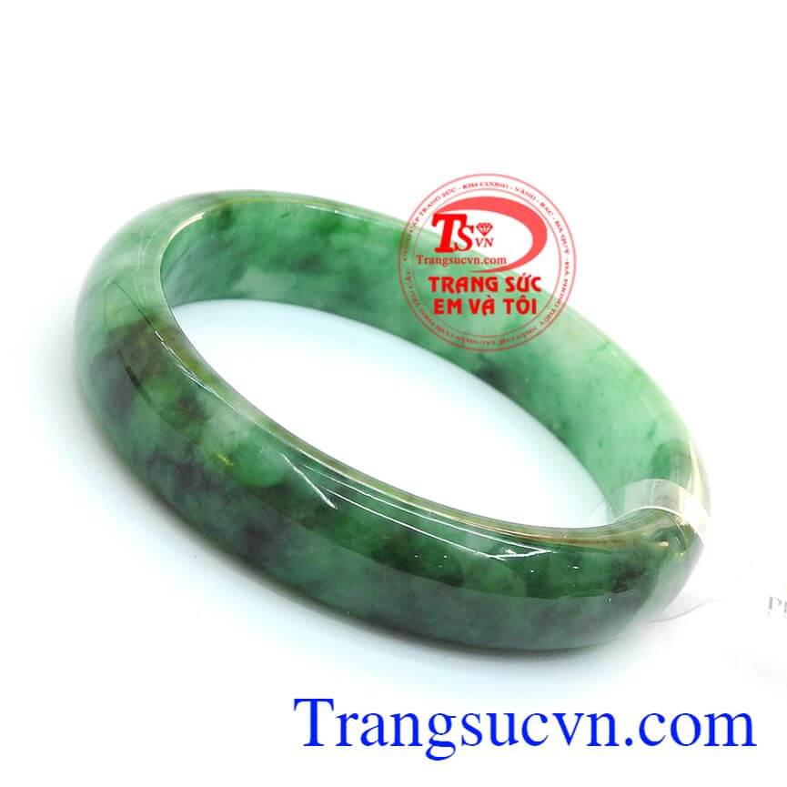 Vòng Ngọc Phỉ Thúy Cao Cấp, Vòng tay trang nhã cho phái đẹp, Vòng tay vân nước