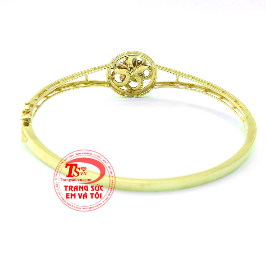 Vòng nữ vàng nhập khẩu, Vòng nữ vàng tây chất lượng cao mẫu mã đẹp, Vòng nữ vàng đính đá thời trang