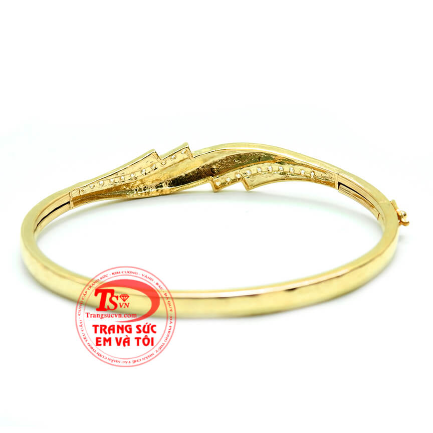 Vòng tay vàng cho bạn gái, Vòng tay vàng tây 10k chất lượng đảm bảo, Vòng tay sang trọng quý phái cho phái đẹp