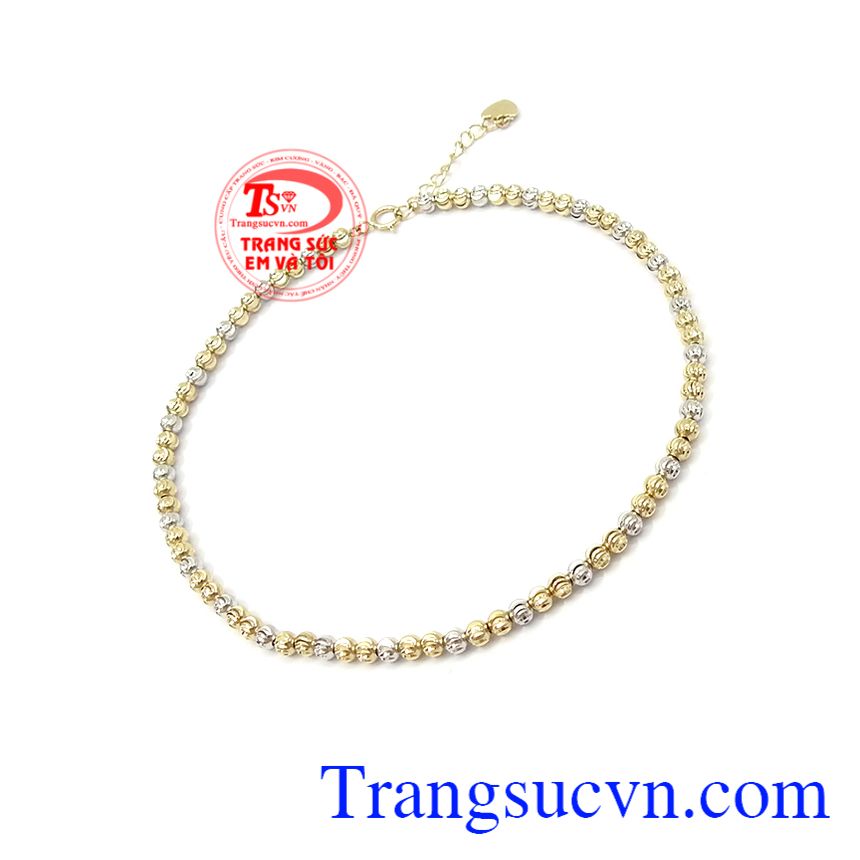 Lắc chân bi vàng xinh xắn, Lắc chân vàng tây, lắc chân nữ thời trang Lắc chân bi vàng xinh xắn, Lắc chân vàng tây, lắc chân nữ thời trang