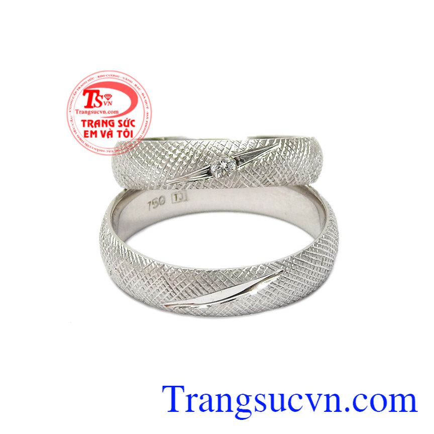 Nhẫn cưới kim cương hạnh phúc, Nhẫn cưới vàng đẹp, Nhẫn cưới sang trọng