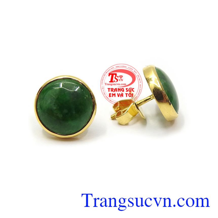 Hoa tai ngọc cẩm thạch may mắn, Hoa tai cẩm thạch, hoa tai nữ thời trang Hoa tai ngọc cẩm thạch may mắn, Hoa tai cẩm thạch, hoa tai nữ thời trang