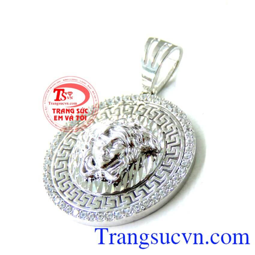 Mặt dây Versace 10k trắng, Mặt dây chuyền nam đẹp, Mặt dây chuyền nam vàng trắng, Mặt dây chuyền thời trang Mặt dây Versace 10k trắng, Mặt dây chuyền nam đẹp, Mặt dây chuyền nam vàng trắng, Mặt dây chuyền thời trang