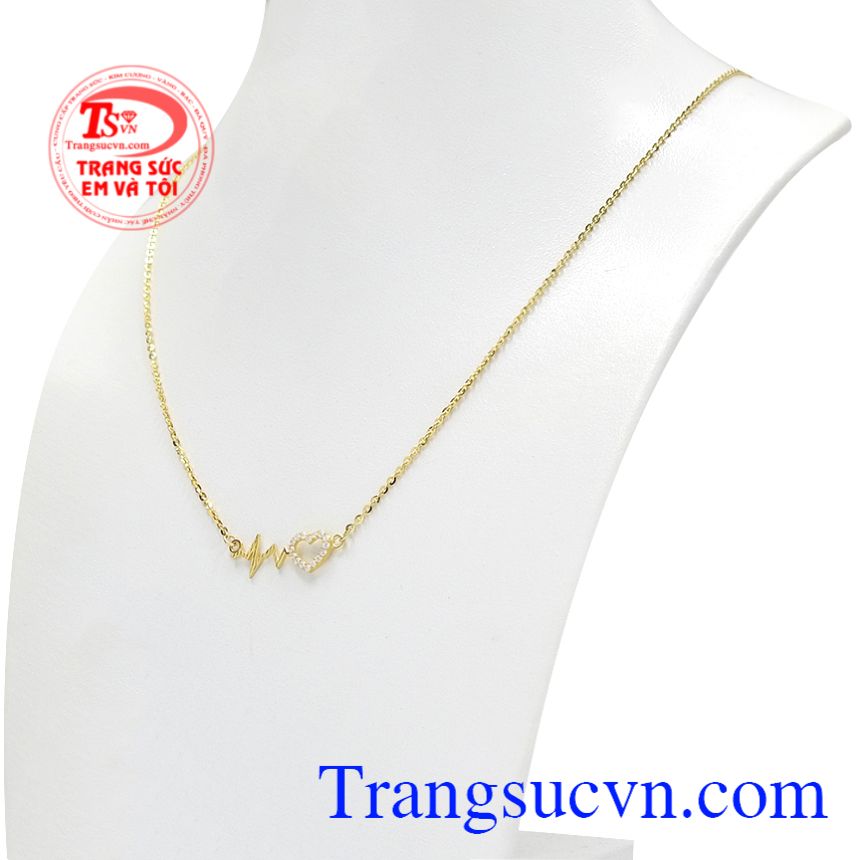 Dây chuyền vàng nhịp đập trái tim, Dây chuyền vàng tây, Dây chuyền vàng cao cấp