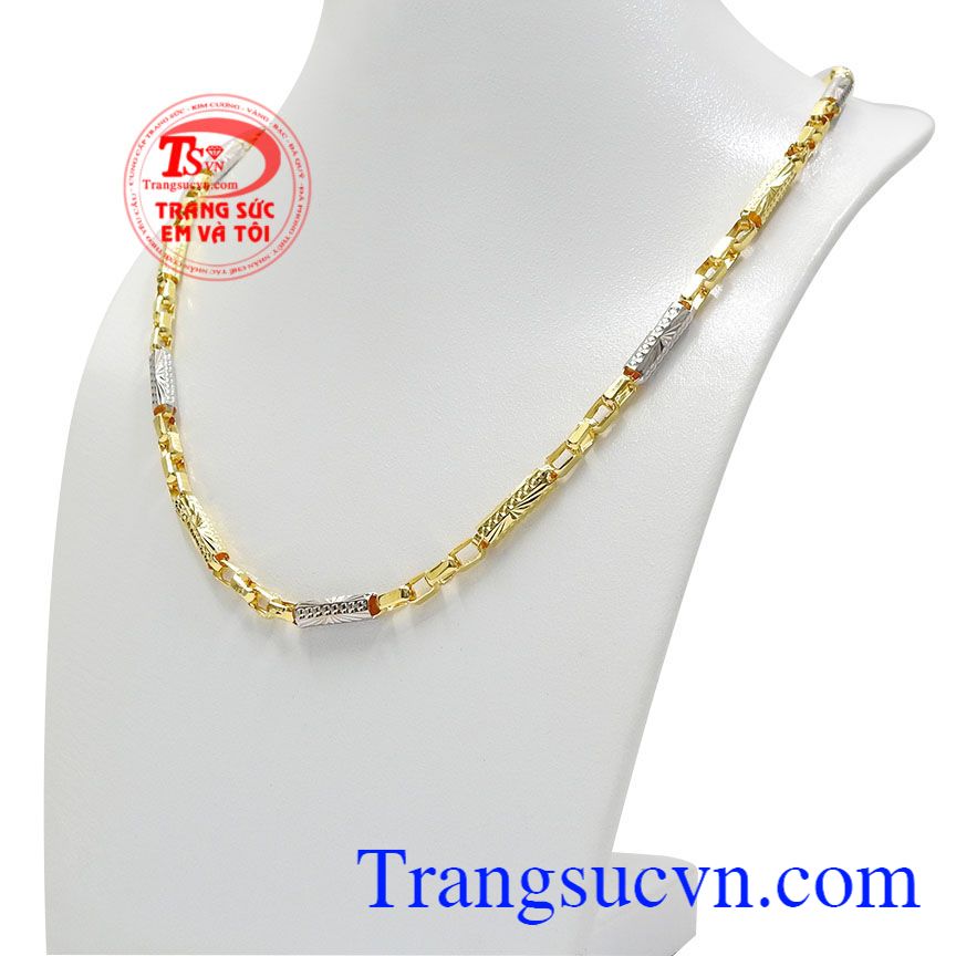 Dây chuyền vàng phong độ, Dây chuyền nam vàng, Dây chuyền vàng sang trọng