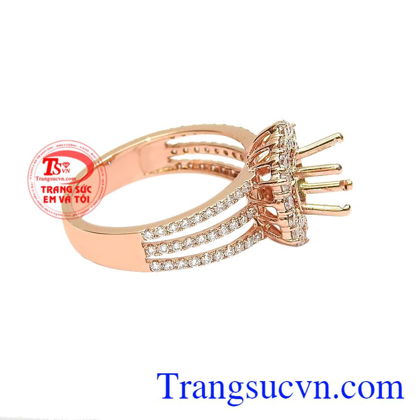 Vỏ nhẫn nữ kim cương quyến rũ, Vỏ nhẫn kim cương, Nhẫn nữ kim cương đẹp Vỏ nhẫn nữ kim cương quyến rũ, Vỏ nhẫn kim cương, Nhẫn nữ kim cương đẹp