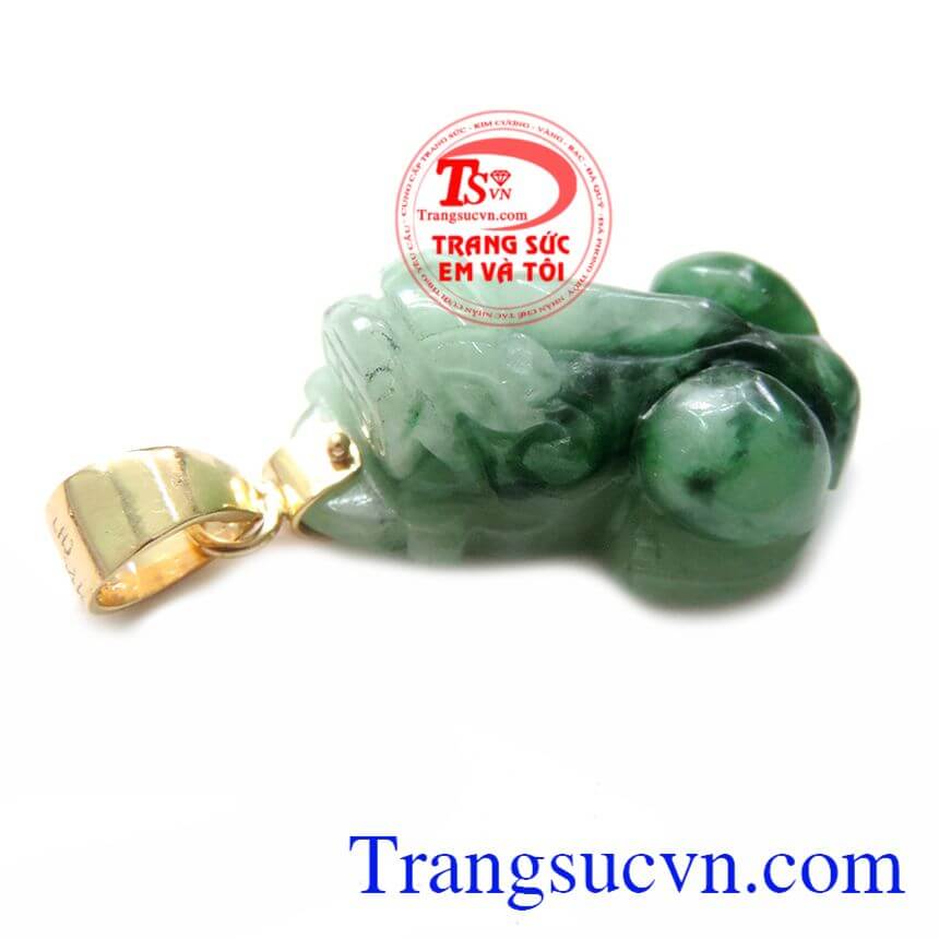 Mặt Dây Tỳ Hưu Ngọc Cẩm Thạch May Mắn, Mặt dây tỳ hưu đá cẩm thạch phong thủy, Mặt dây tỳ hưu đẹp