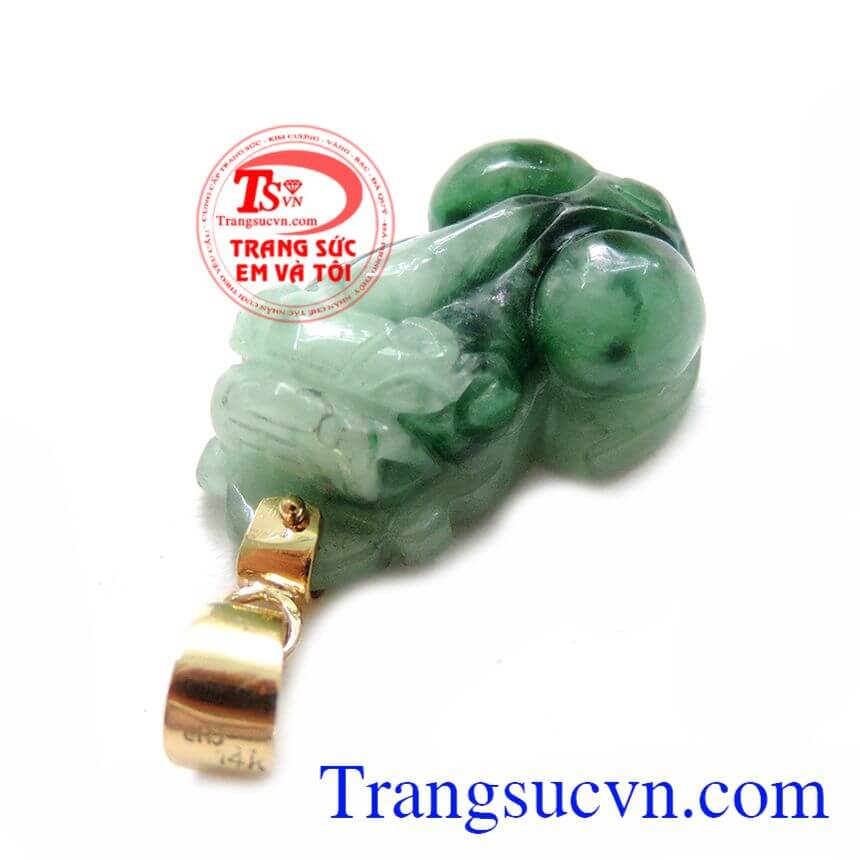 Mặt Dây Tỳ Hưu Ngọc Cẩm Thạch May Mắn, Mặt dây tỳ hưu đá cẩm thạch phong thủy, Mặt dây tỳ hưu đẹp