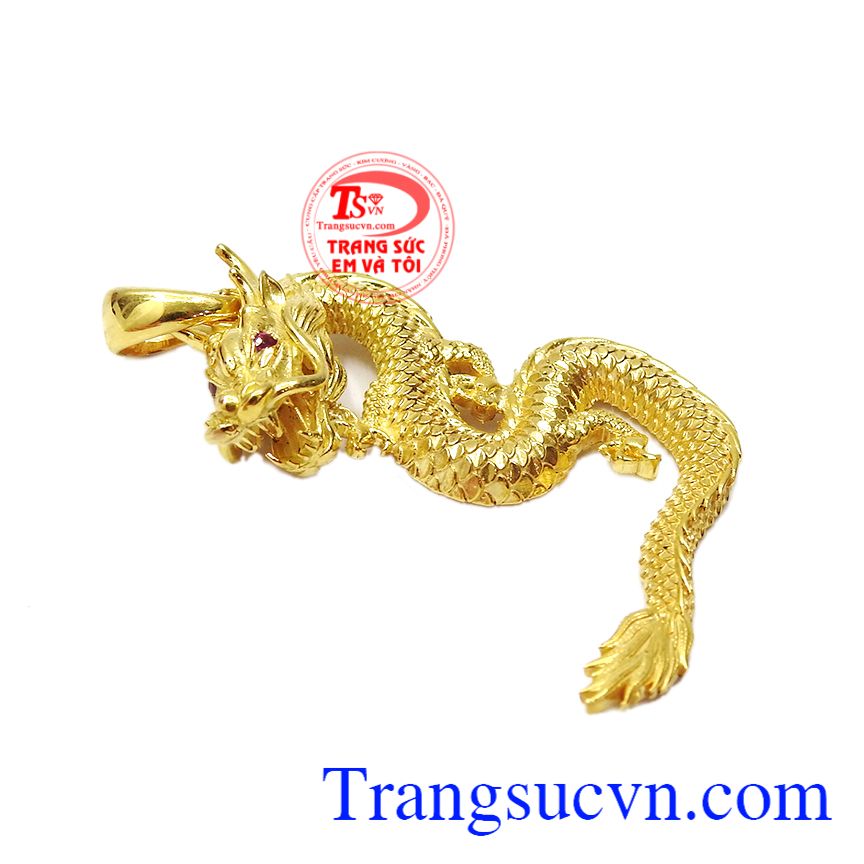 Mặt dây rồng uy phong, Mặt dây vàng tây, Mặt dây chuyền nam mạnh mẽ