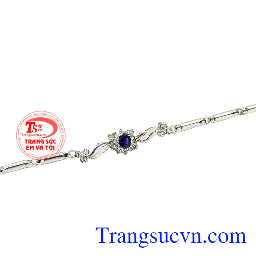 Lắc tay vàng trắng tinh tế, Lắc tay vàng tây, Lắc tay nữ thời trang