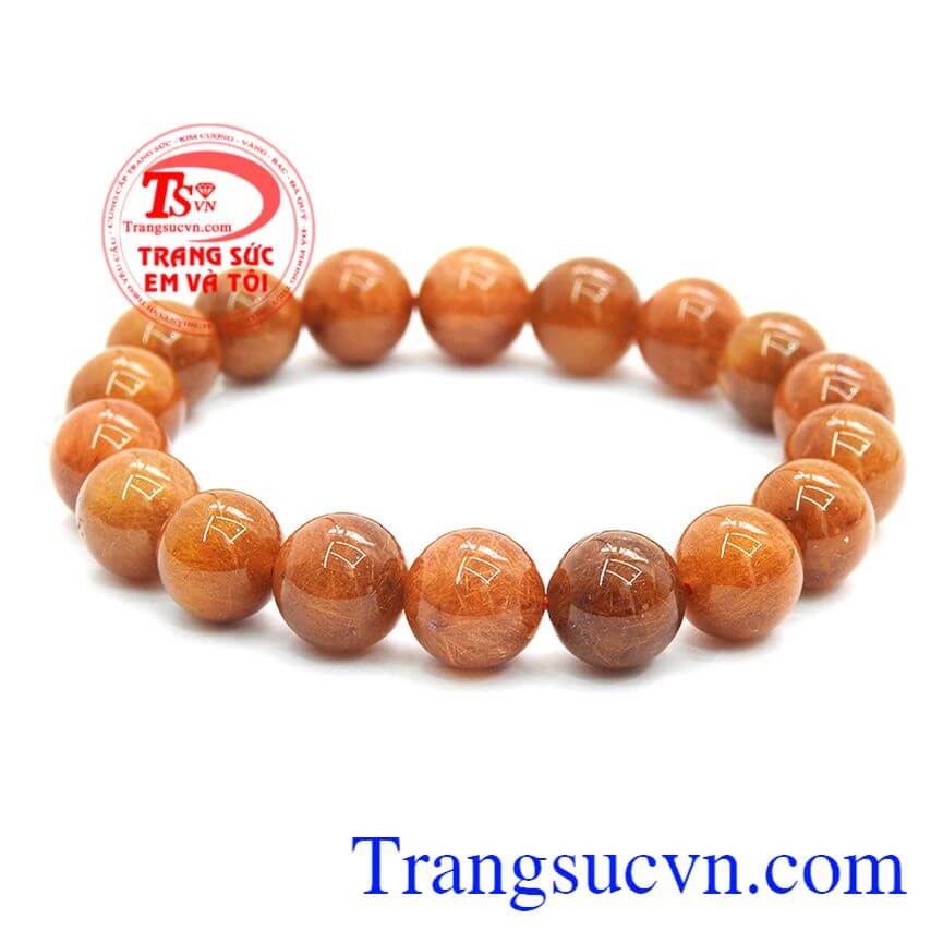 Vòng tay thạch anh tóc, Vòng tay thạch anh tóc đẹp, Vòng tay thạch anh may mắn.