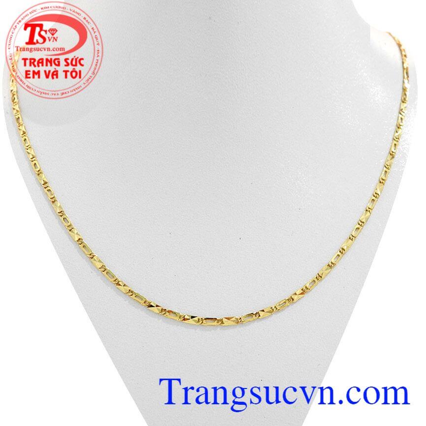 Chiếc dây chuyền nữ quý phái 10k, dây chuyền nữ sang trọng, Dây chuyền nữ đẹp.