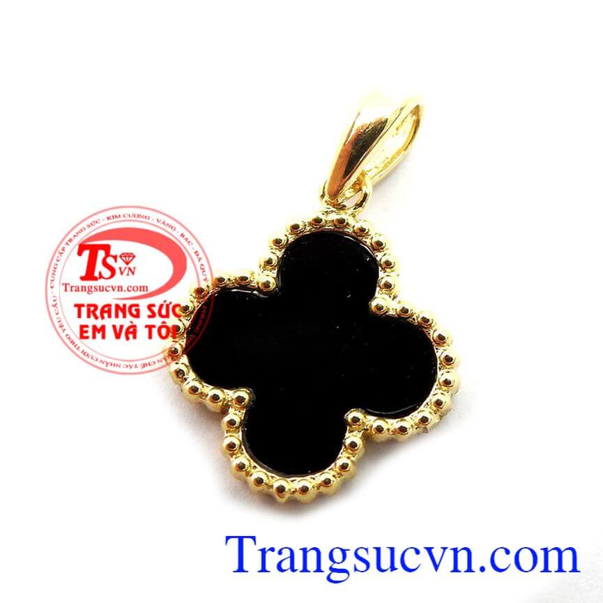 Mặt cỏ 4 lá, Mặt dây chuyền đẹp, Mặt dây chuyền Hàn Quốc