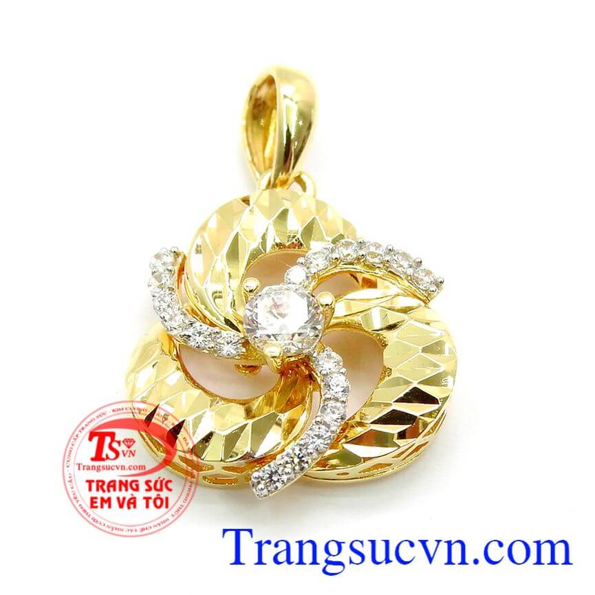 Mặt dây chuyền nữ đính đá Hàn Quốc, Mặt dây chuyền đẹp, Mặt dât chuyền sang trọng.